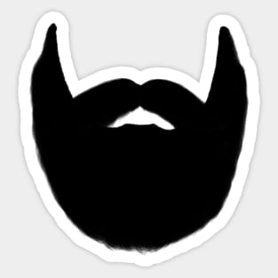 Beard Sticker